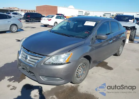 2015 Nissan Sentra Sv z USA, uszkodzony, nr VIN 3N1AB7AP5FL636396